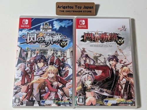 Nintendo Switch The Legend of Heroes Trails of Cold Steel I II Kai Set SW Japan