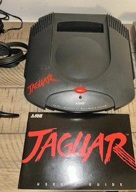 Atari Jaguar Console Bundle Manual Complete Set Plus Extra Games All Tested