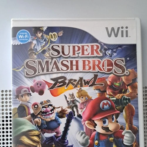 Nintendo Super Smash Bros. Brawl Wii 2008 Multiplayer Wi-Fi Connection Fighting