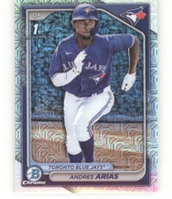 2024 Bowman Chrome #BCP-236 Andres Arias Prospects Mojo Refractors