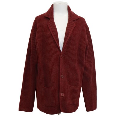 Charles Tyrwhitt, Strickjacke, Damen, Größe: L, Rot, Kaschmir/Wolle #UYT