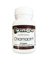 Vinco GTF Chromacin Gluten Free Nutritional Supplement 60 Tablets