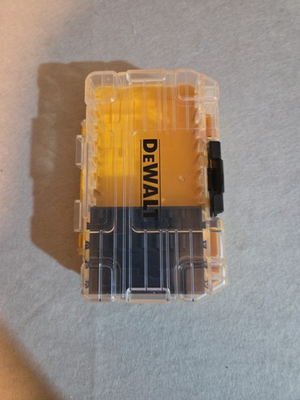 #ad #ad DeWALT Connecting Tough Case Yellow Black bottom Bit Parts Storage Empty Case $17.09