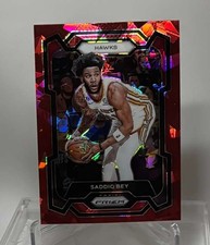 2023-24 Panini Prizm - Prizms Red Ice #213 Saddiq Bey Mint
