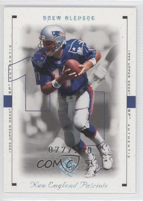 1999 SP Authentic Excitement 77/250 Drew Bledsoe #50AE 0a7
