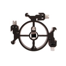 Universal Round-shape bracket cold shoe Flash Light Stand base Holder Bracket