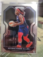 2021 Panini Prizm WNBA #40 Myisha Hines-Allen - Washington Mystics l132