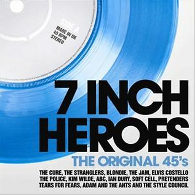 Various Artists : 7 Inch Heroes - 45 Original 45's CD 2 discs