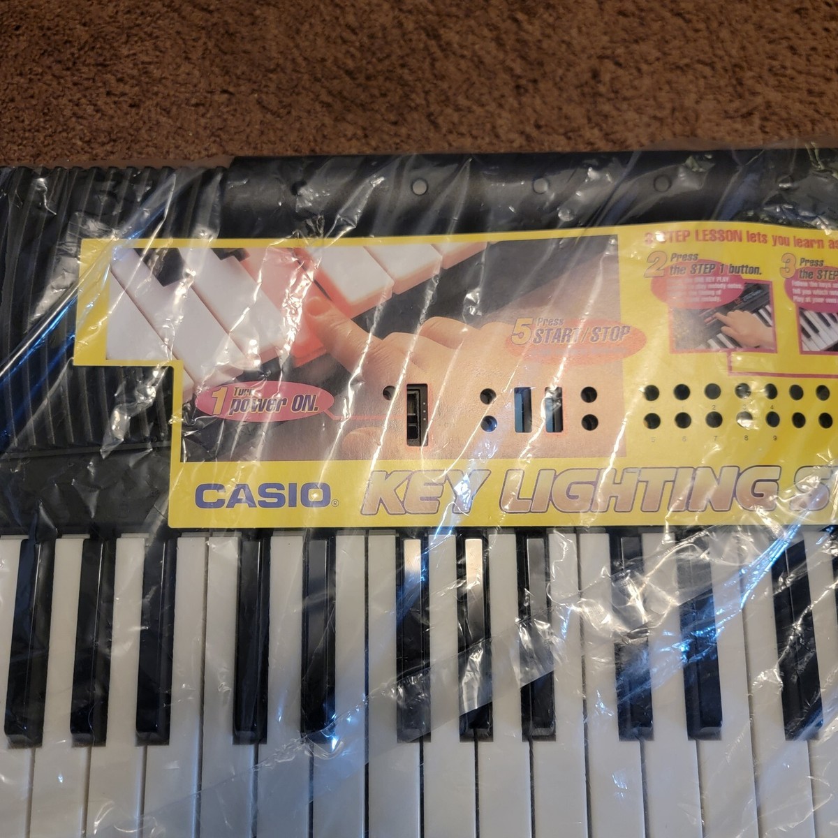 Casio CTK-520L SongBank Keyboard W/ Key Lighting System