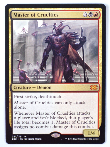 MTG Master of Cruelties - Double Masters 2022 LP+
