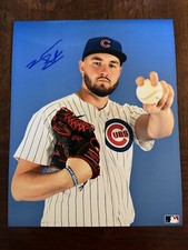 Luke Little autographed 8 x 10 photo - Chicago Cubs