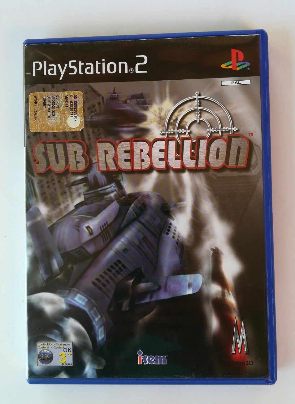 SUB REBELLION PS2 - OTTIME CONDIZIONI