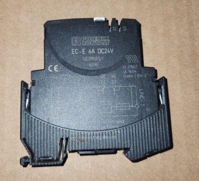 Phoenix Contact 0903046 EC-E 6A DC24V Electronic Circuit Breaker 1P 6A C1D2  NEW