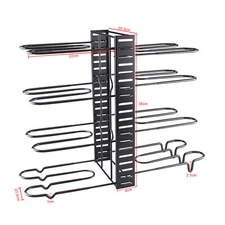 8 Tier Pots and Pans Organizer Rack Adjustable Pots Holder for Kitchen Cabinet