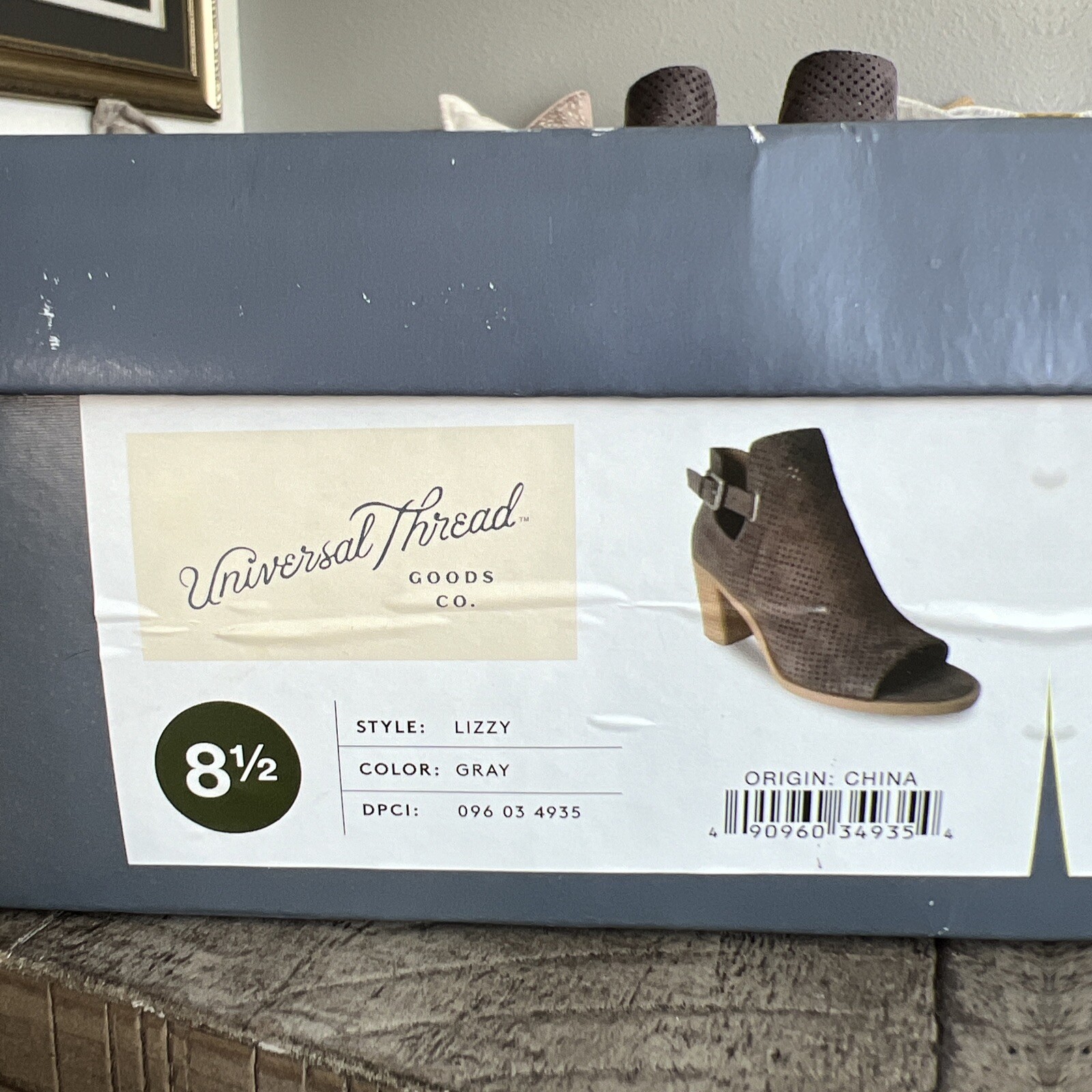 Universal Thread Lizzy Microsuede Bootie Gray Siz… - image 5