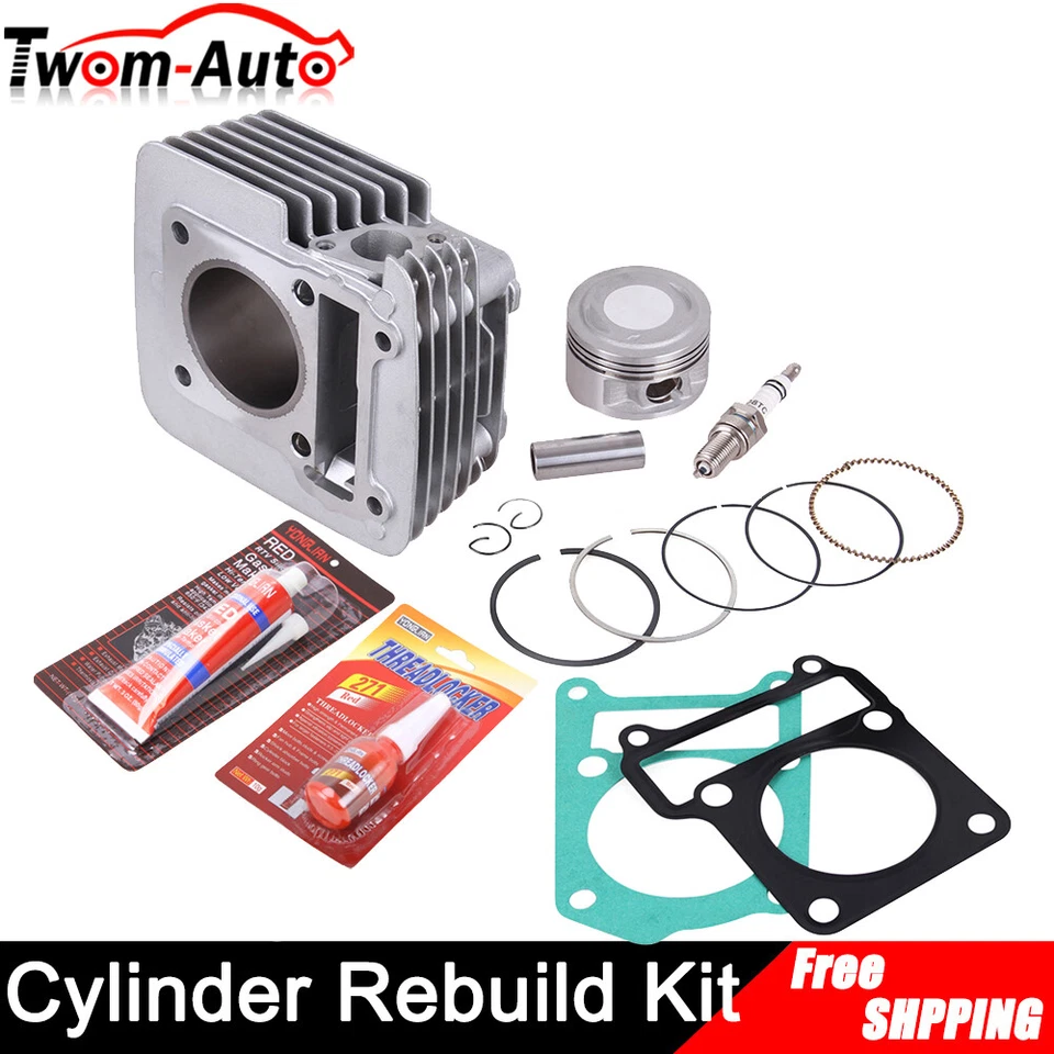 Kit de reconstrução de extremidade superior de anéis de pistão cilindro Big Bore para Yamaha TTR125L 2000-2008 - Imagem 4 de 4