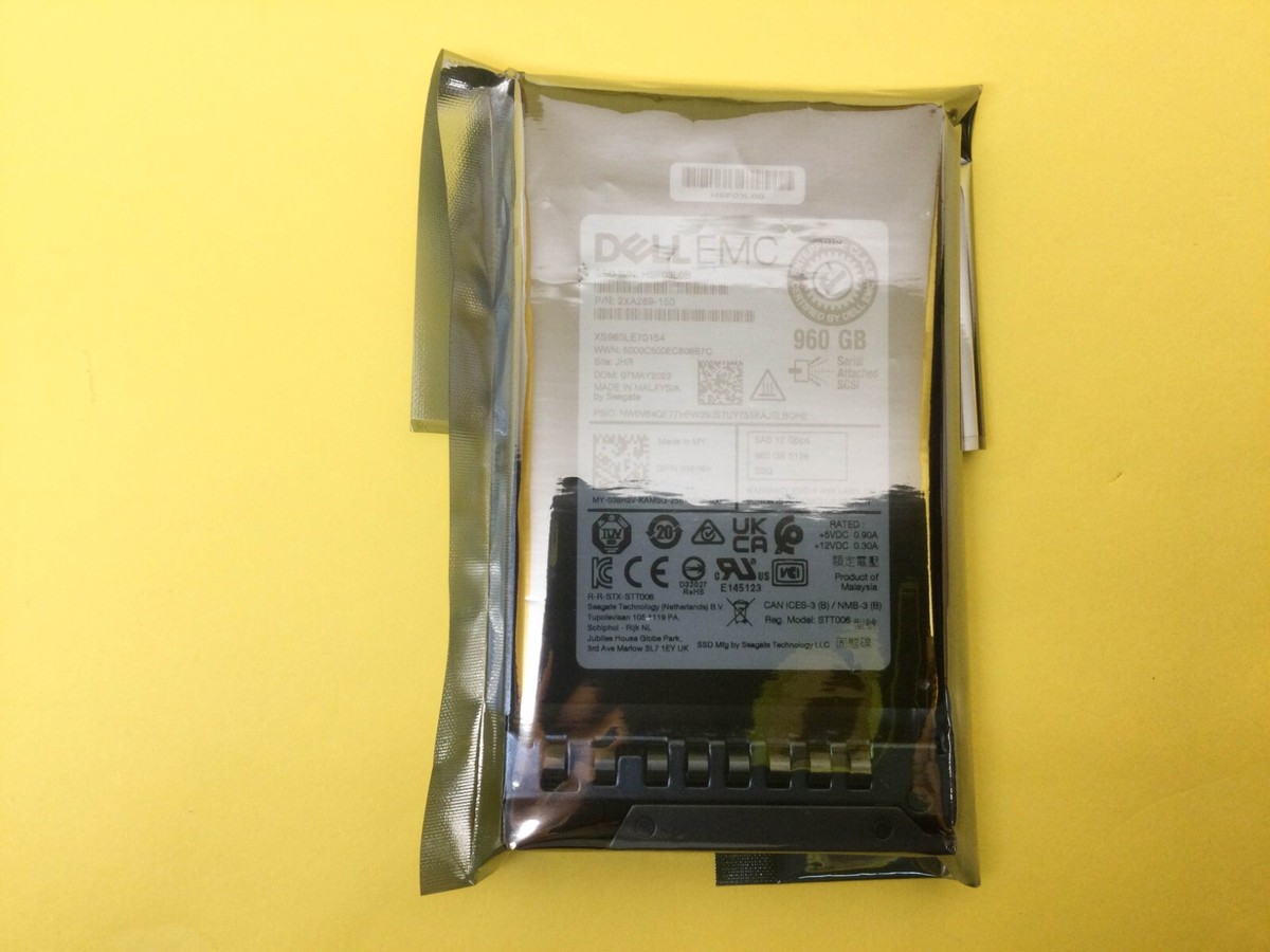 38R6V DELL 960GB SAS 12Gbps MU 2.5