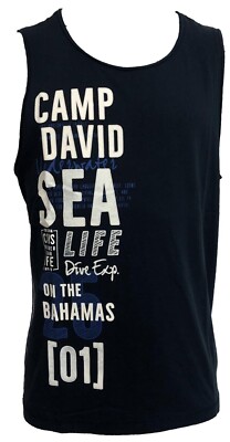 Neu Camp David Herren Tank Top CB2304-3663 Achsel-Shirt Muskel-Shirt M - XXXL
