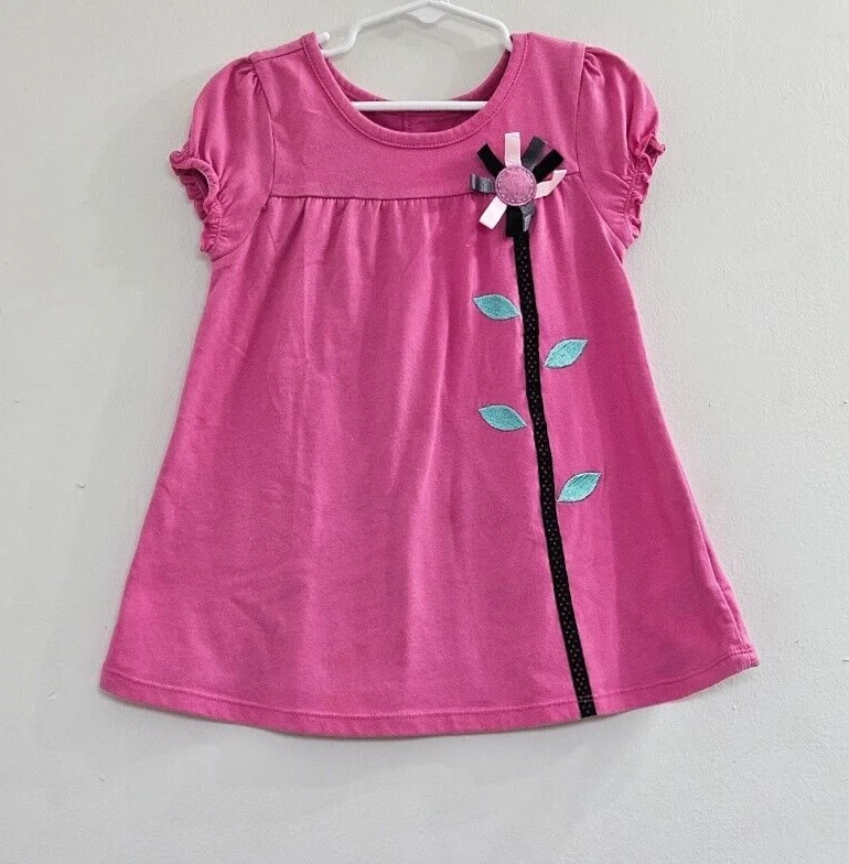 Pantalones Cortos Túnica Rosa Manga Corta 2 Piezas Cuartel General Niños Niñas Futcia Talla 6X Foto 2 de 4