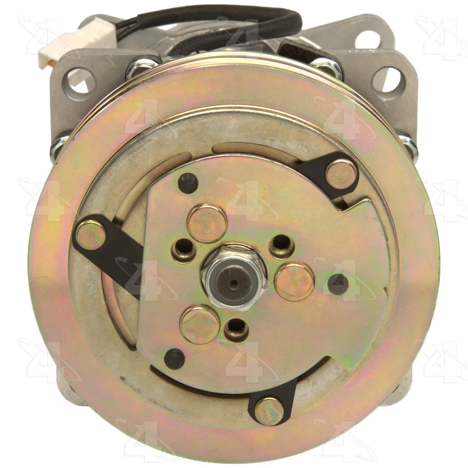 Compresor de aire acondicionado para Volkswagen Scirocco 1985-1988 4 estaciones 1986 1987 Foto 4 de 4