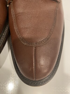 William Chatsworth sz 11.5 D Brown Leather Demi Hunt Derby  display picture 3