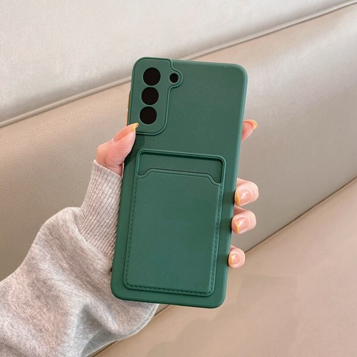 Shockproof TPU Card Slot Case Cover For Samsung S24 S23 S22 S21 Note20 A52 A14 - Picture 16 of 22