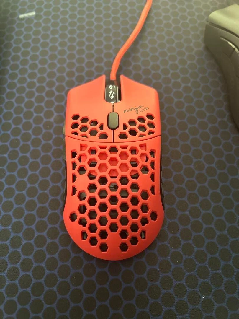 Finalmouse Air58 Ninja Gaming Mouse - Cherry Blossom Red F/S JAPAN