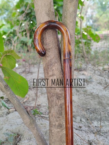 Rare Tourist Style Walking Stick Wooden Walking Stick Cane For Men Women Best Gi - Picture 5 of 9