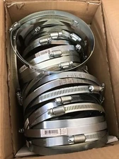 (Lot of 50) Cambridge 121290 6" Dia. Duct Clamps