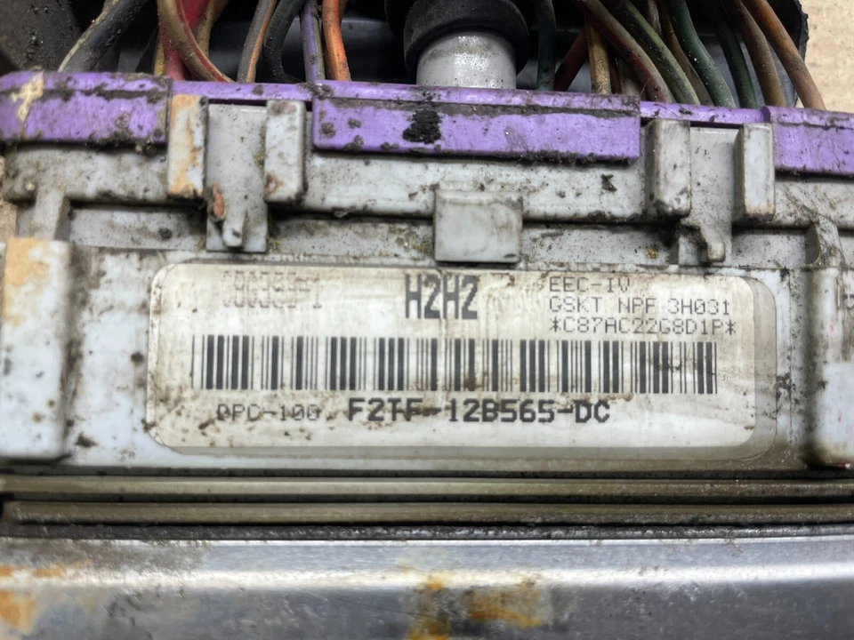 Ford F250 1990 1994 ECU ECM motor módulo informático N7048 DG Foto 3 de 4