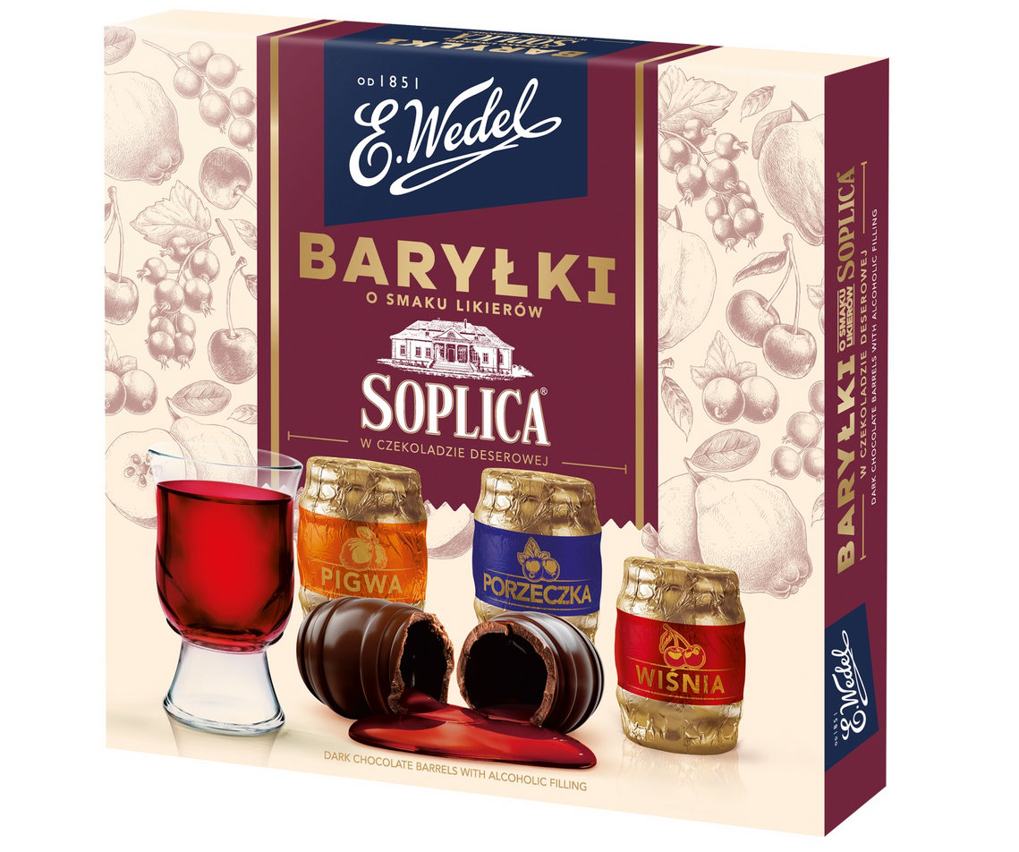 WEDEL BARRELS SOPLICA LIQUEUR - 200G - ALCOHOL FILLING LIQUOUR