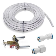 Homewerks 7252-25-14-PTC Ice Maker Supply Line and Humidifier Installation Kit 