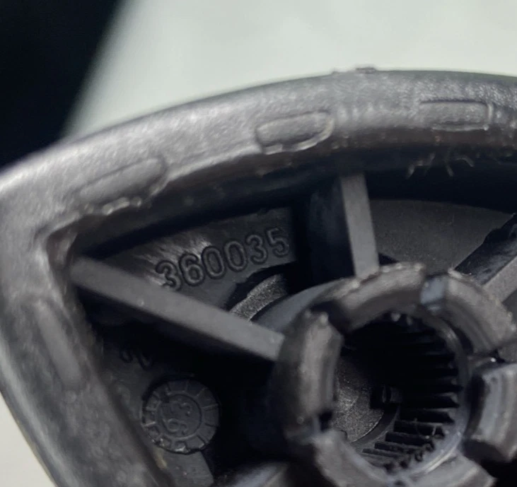 Botão de volante reclinável para encosto Recaro - Suporte lateral para volante 360035 - Imagem 3 de 4