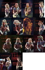 14 DIFFERENT 5X7 PHOTOS OF RANDY RHOADS OF OZZY