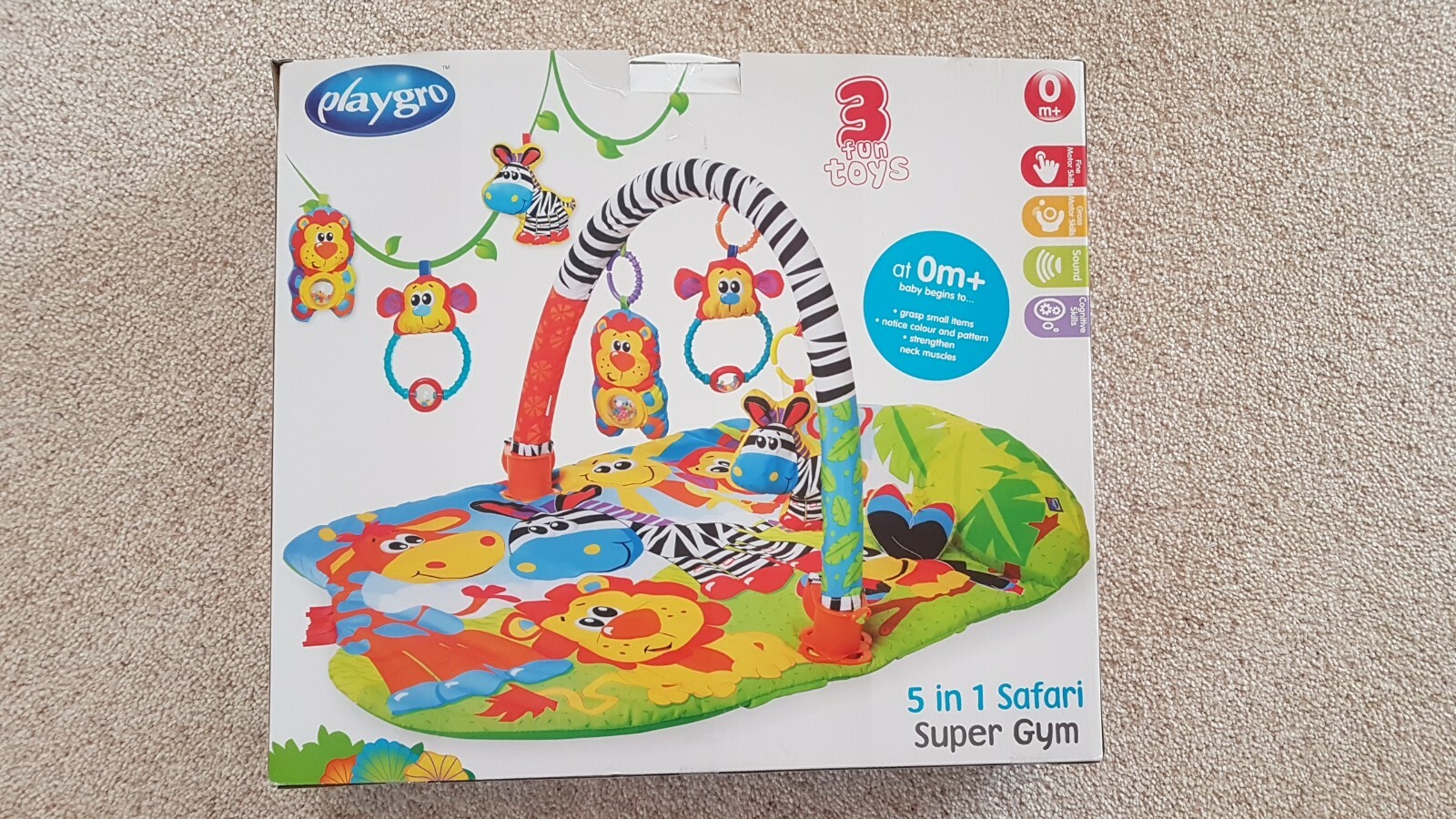 playgro baby mat