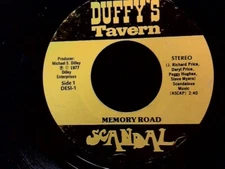 SCANDAL ' MEMORY ROAD ' ROCK ON DUFFY'S TAVERN LABEL 1977 RELEASE ROCK/POP