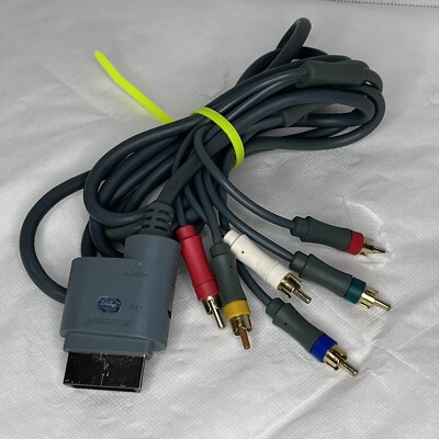 XBOX 360 HD VA TV Premium RCA Composite AV A/V Cable Cord for Microsoft Xbox 360