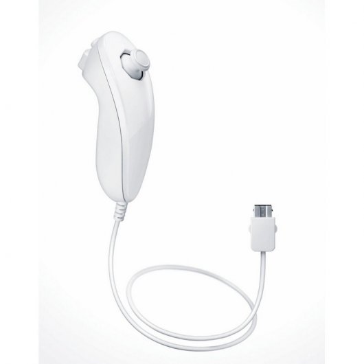 Mando para Wii Nunchuk Nunchaku Blanco Compatible