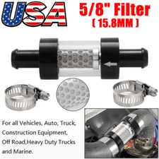 5/8" Inline Heater Core Coolant Filter Inspection System For Auto Truck Off-Road