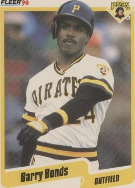 Fleer Barry Bonds 1990 Season Baseball Sports Trading Cards