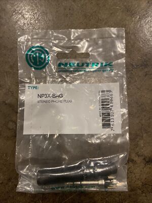 Neutrik Jack Plug NP3X-BAG