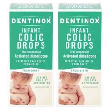 Image of 2 X Dentinox Infant Colic Relief Drops 100ml 10/2026