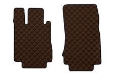 AUTO Vordere Fu&szlig;matten f&uuml;r MERCEDES CLASS CL W215 C215 01.99-12.06 Coupe BRAUN