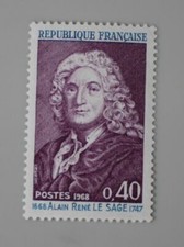 Année 1968 France YT 1558 neuf luxe ** Alain René Lesage