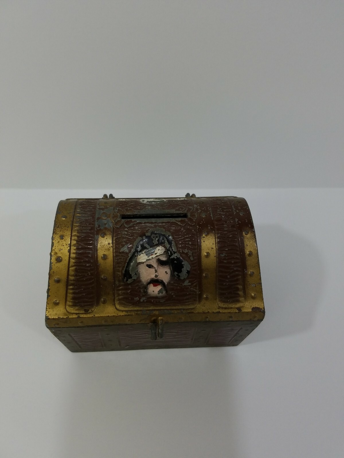 Pirate Chest Bank E J KAHN CO. Vintage Rare eBay