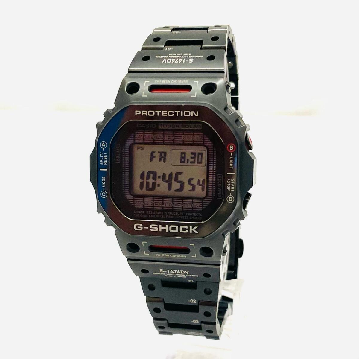 Casio G-Shock GMW-B5000TVA-1JR Titanium Metal Solar Box Casio G-Shock GMW-B5000TVA-1JR Titanium Metal Solar Box