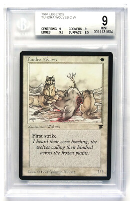 Tundra BGS9 イタリア語 Revised Tundra dual land BGS9.5鑑定品