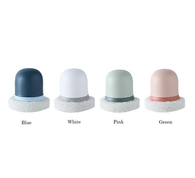 2Pcs NonWoven Fiber Household Magic Clean Rub Pot Brush Use For Kitchen Bathroom