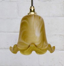 Ceiling Light Christopher Wray Glass Ramona Lampshade Amber Stratus Pendant