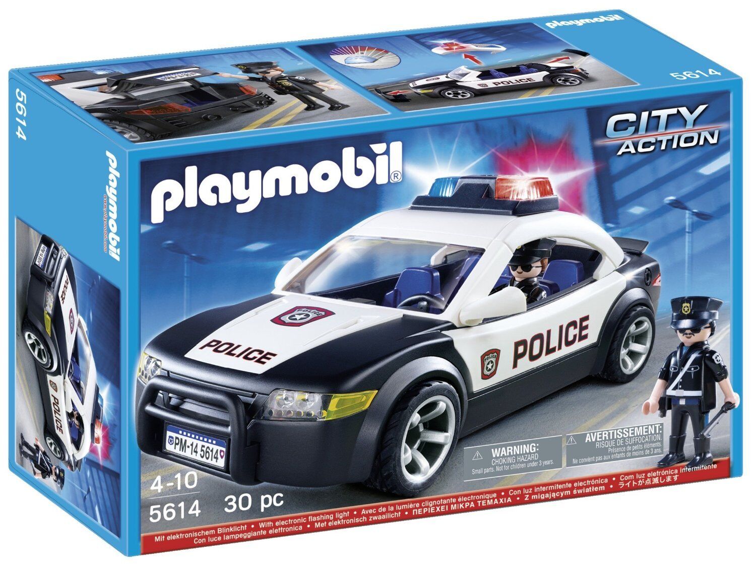 Playmobil City Action Set - Police/Ambulance/Speedboat/Truck/Jeep/Car - New |